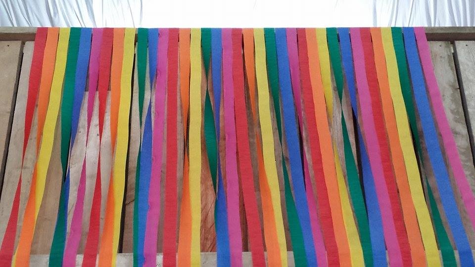 6 x Crepe Paper Roll Rainbow Kit! - Red, Orange, Yellow, Green, Blue, Pink