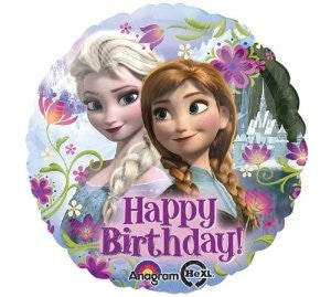 Amazing Frozen Happy Birthday Foil Balloon!