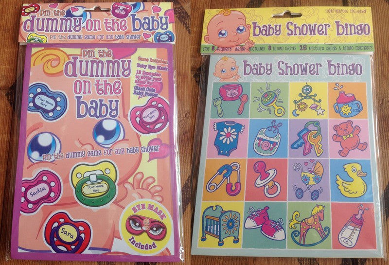 Games - Baby Shower Bingo & Pin the Dummy on the Baby!