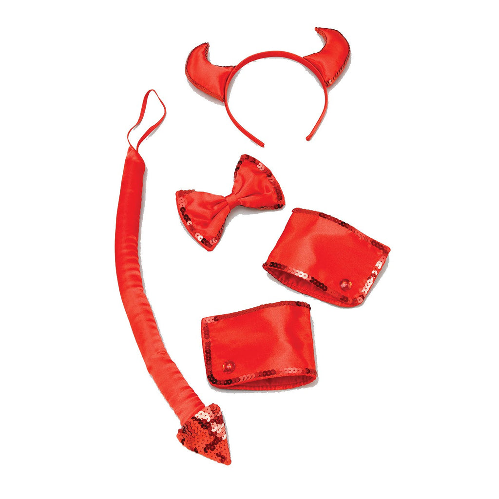 Red Devil Accessory Set - Perfect for Halloween!