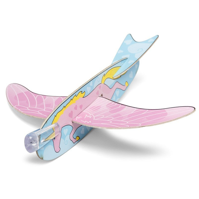 Unicorn poly gliders - pack of 10
