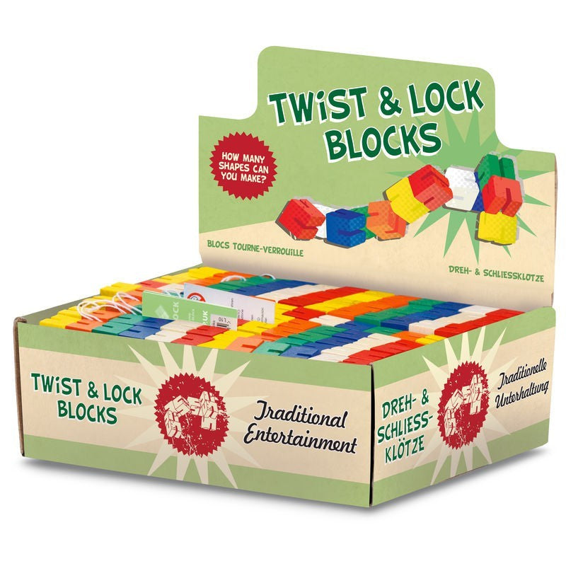 twist and lock blocks - pack of 5