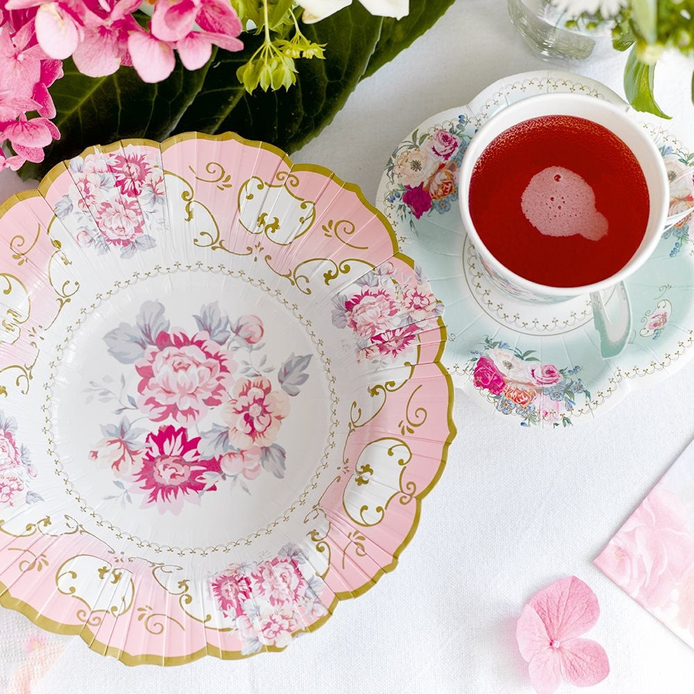 Truly Scrumptious Tea Cups and Saucers