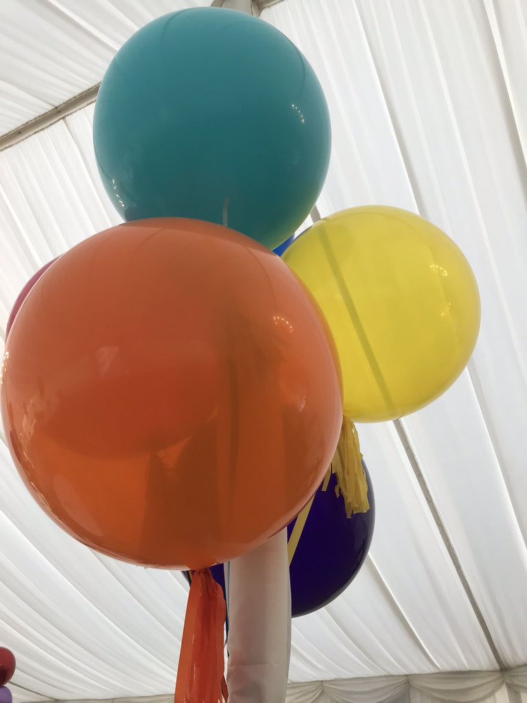 Rainbow 36" Paddle Balloons