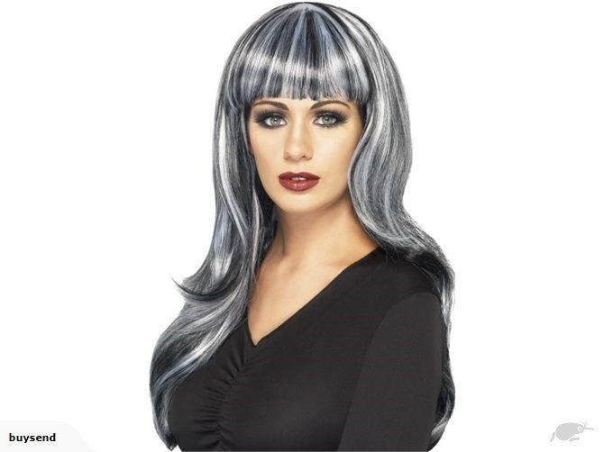 Sinister Siren Silver wig