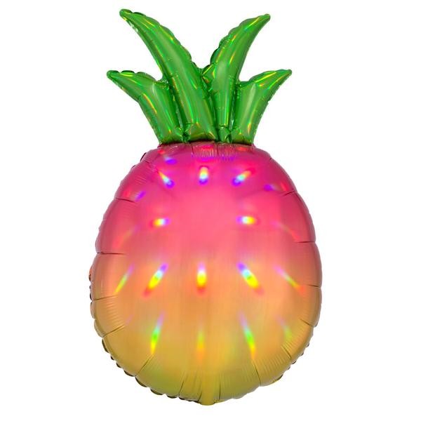 Fruit Pineapple Ombre Holographic