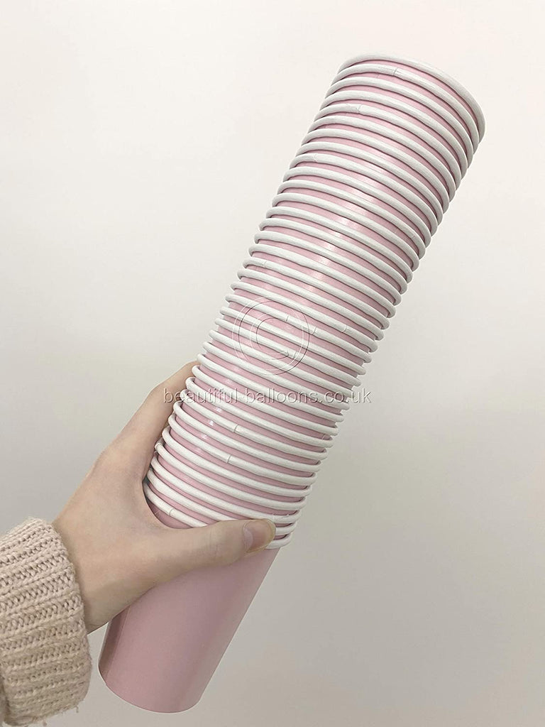 35 x Pastel Pink Paper Party Cups
