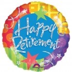 Happy Retirement Balloon 18" Foil