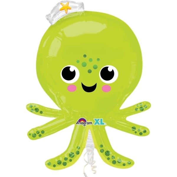 Silly Octopus Foil Supershape Balloon