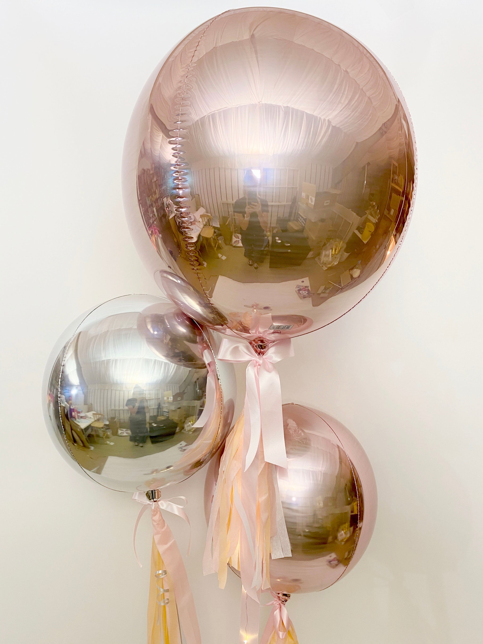 Ballonnen - Rosé goud - Metallic - 30cm - 100st