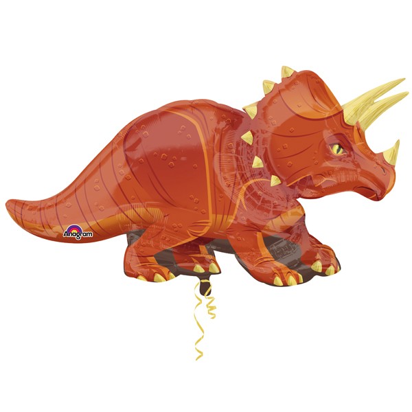 Orange Triceratops Dinosaur Supershape