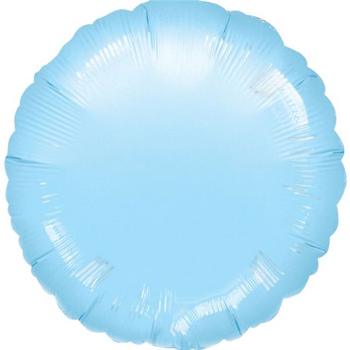 Foil 18" Round in Baby Blue