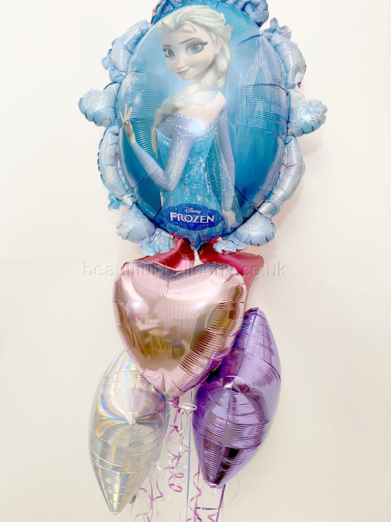 Frozen Themed Balloon Bunch