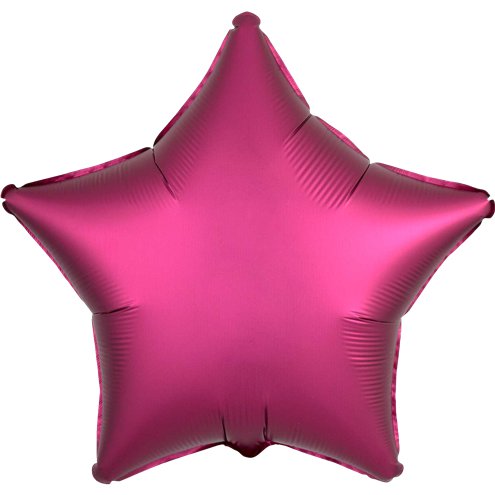 Foil 18" Star in Hot Pink