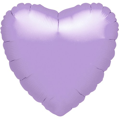Foil 18" Heart in Lilac