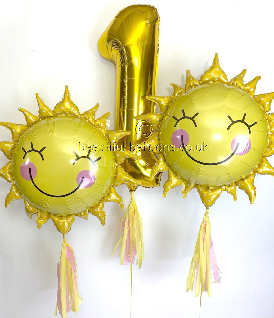 You Are My Sunshine Balloon Bunch